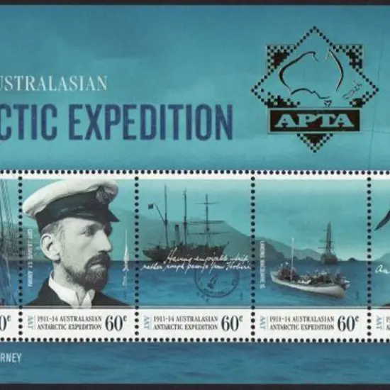 2011 Antarctic Expedition M/S ovpt "APTA MELBOURNE ...