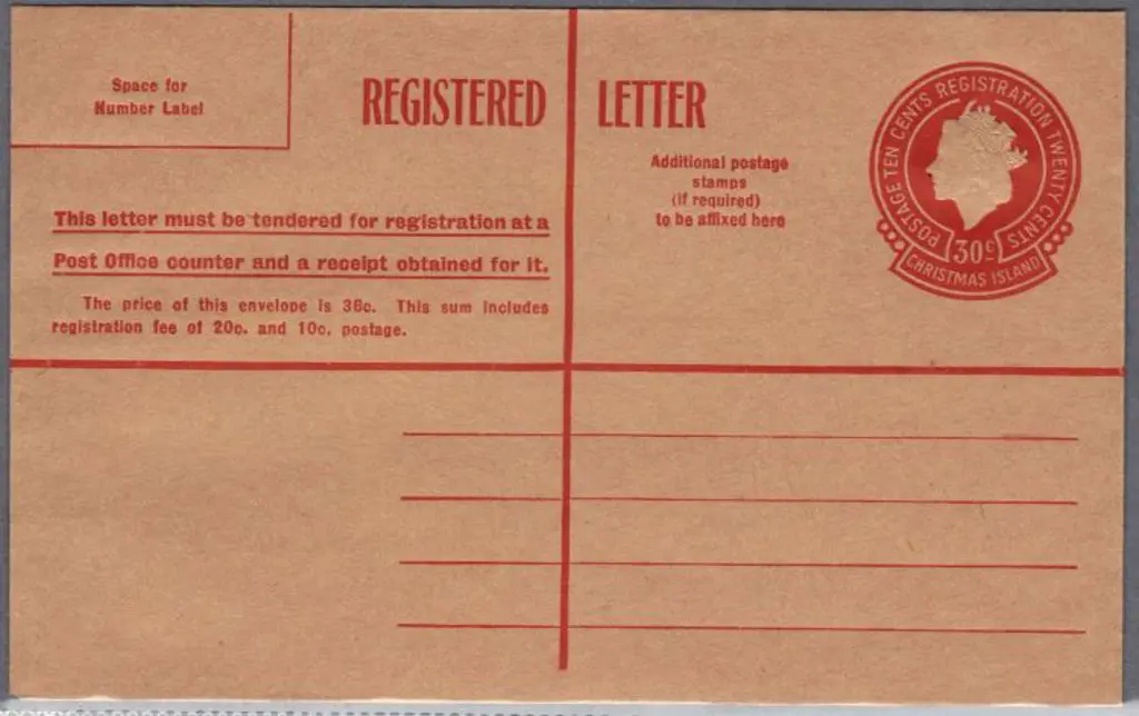 1959, 1970 &1972 Registered Letters for 25¢, 30¢ & ... Image 1++