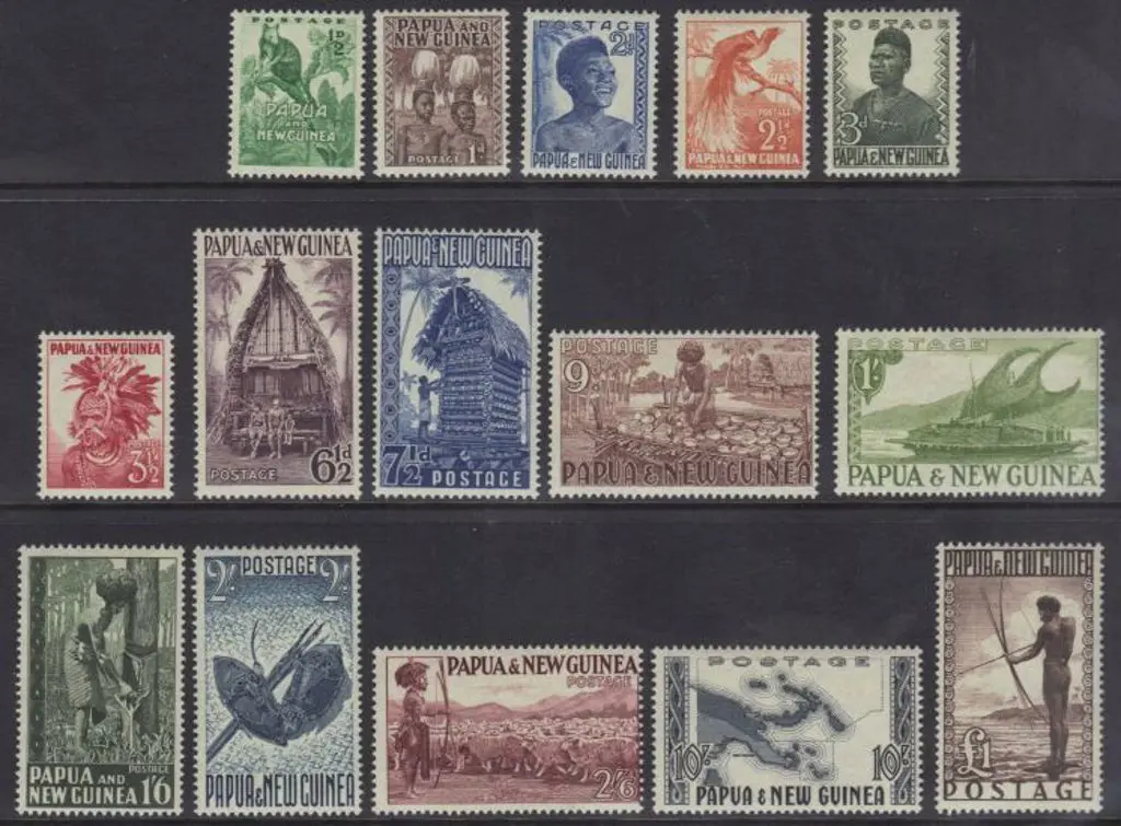 1952 Pictorials set of 15 to £1. Fresh MUH. SG ... Image 1++