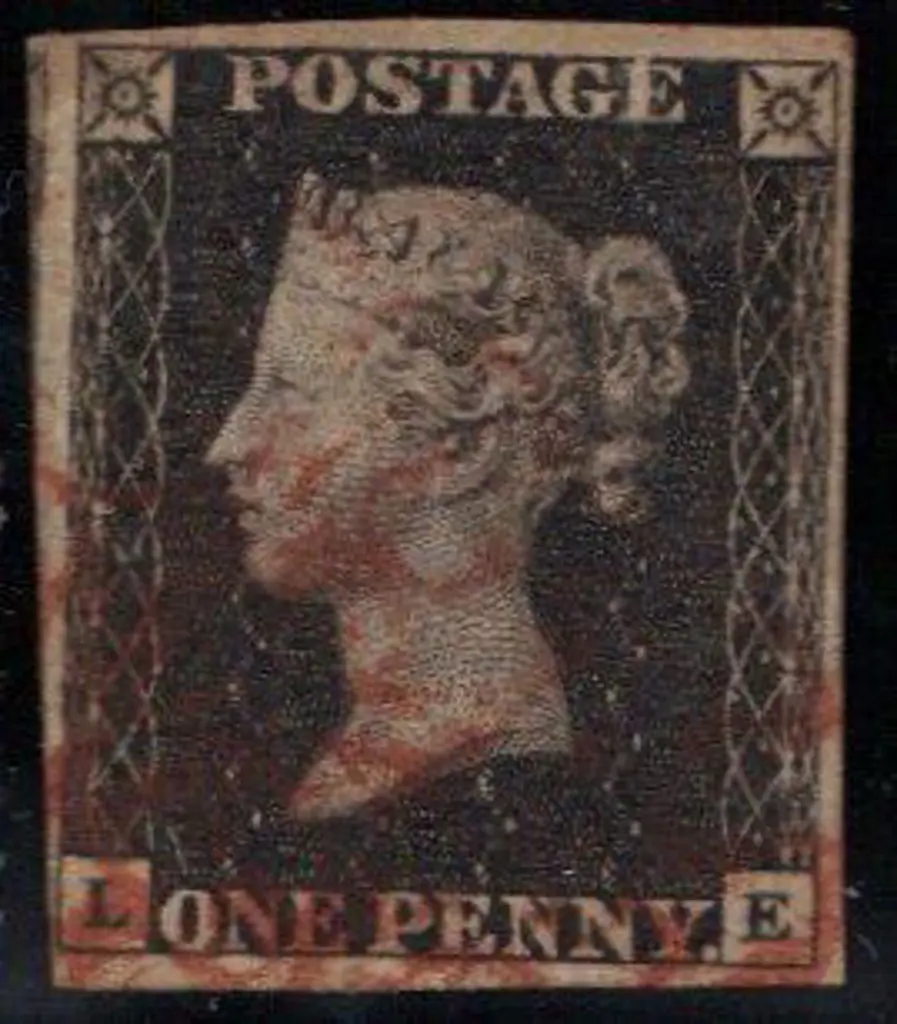 1840 1d intense black. Cancelled by indistinct MC ... Image 1++