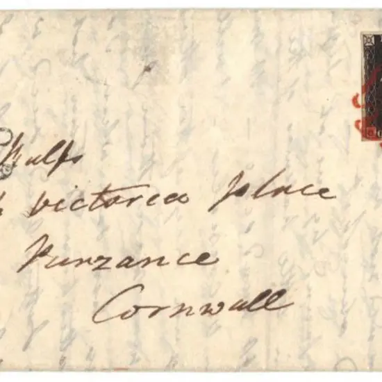 1840 1d intense black Plate 8 tied to entire by ...