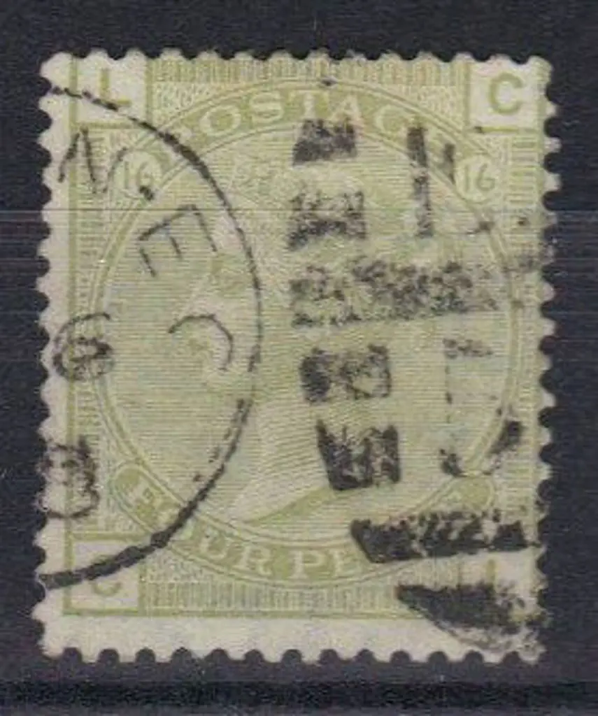 1877 4d sage-green. Good to F/U with part ... Image 1++