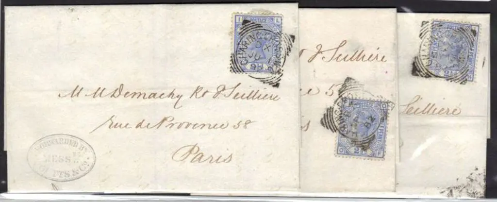 1882 (May, June, Sep) covers Charing Cross to ... Image 1++