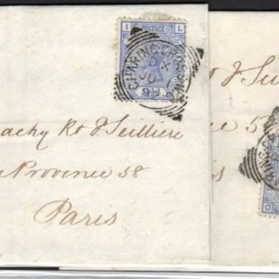 1882 (May, June, Sep) covers Charing Cross to ...