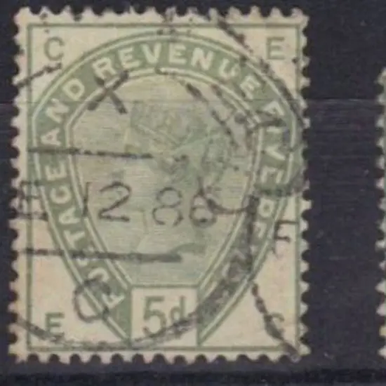 1883 4d, 5d & 6d dull green all with good colour. ...