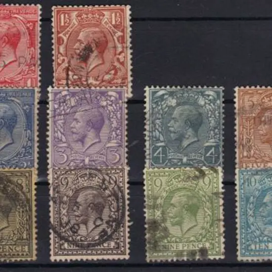 1912/24 KGV simple cypher set of 15 used. Cond. ...