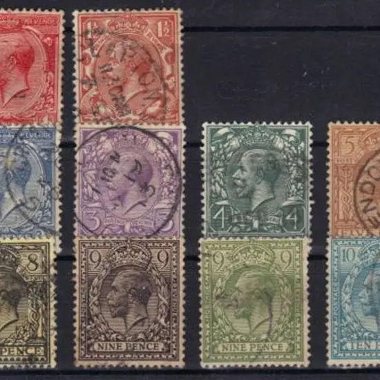 1912/24 KGV simple cypher set of 15 used. Cond. ...