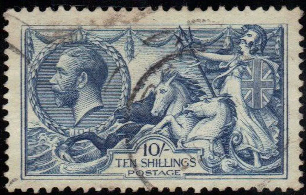 1918/19 Bradbury Wilkinson Seahorses set of 3 F/U. ... Image 1++