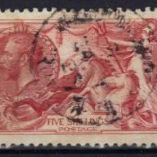 1918/19 Bradbury Wilkinson Seahorses set of 3 used ...