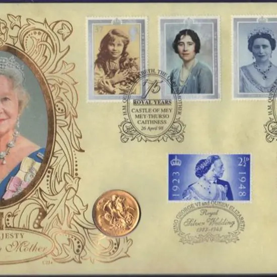 1998 (26th April) Queen Mother 75 Royal Years ...