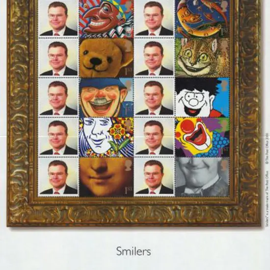 2000 Smilers Personalised Sheet from Stamp Show ...