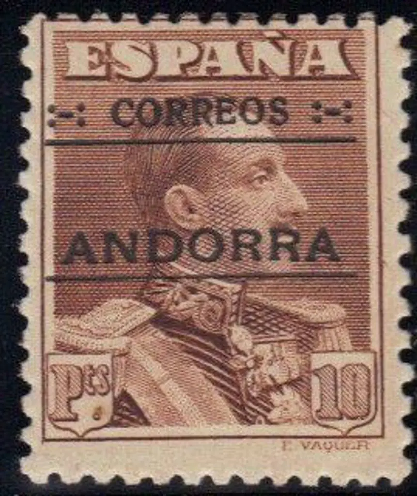 Andorra-Spanish 1928 Overprints complete MLH to ... Image 1++