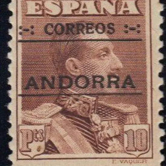 Andorra-Spanish 1928 Overprints complete MLH to ...