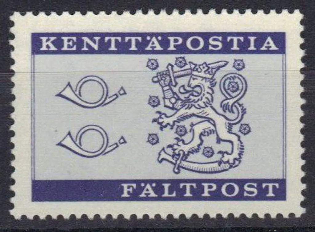 Finland 1963 Military Field Post (N.V.I.) violet ... Image 1++