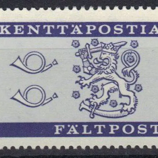 Finland 1963 Military Field Post (N.V.I.) violet ...