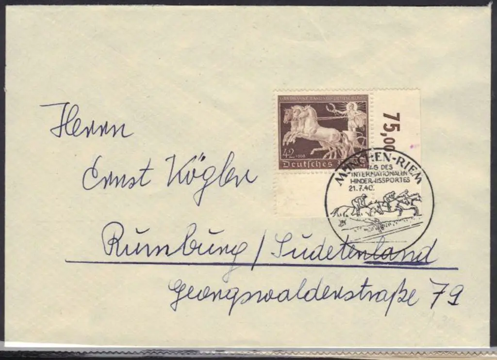 Germany 1940 "Brown Ribbon" & 1941 "Hamburg Derby" ... Image 1++