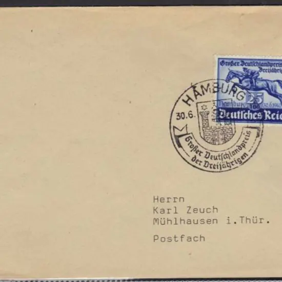 Germany 1940, 1941 & 1942 Hamburg Derby issues on ...