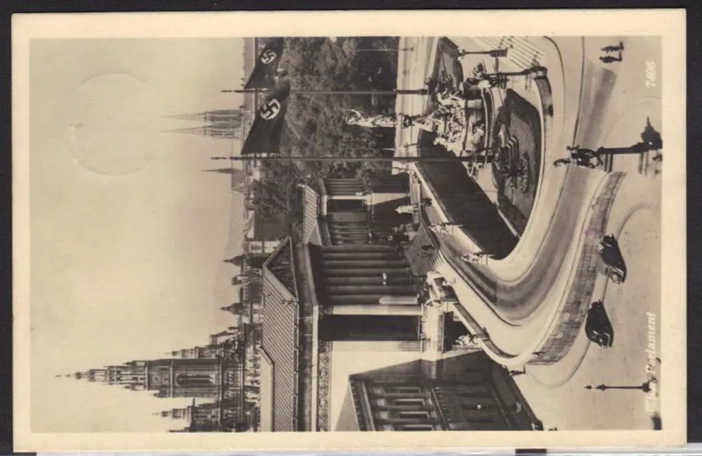 Germany 1942 postcard bearing 6pf Hitler with ... Image 1++