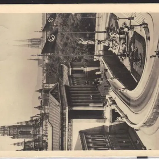 Germany 1942 postcard bearing 6pf Hitler with ...