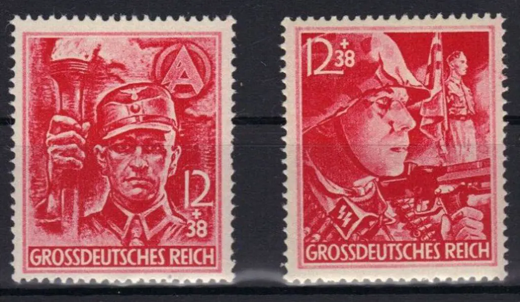 Germany 1945 12th Anniv of Third Reich MUH. SG ... Image 1++