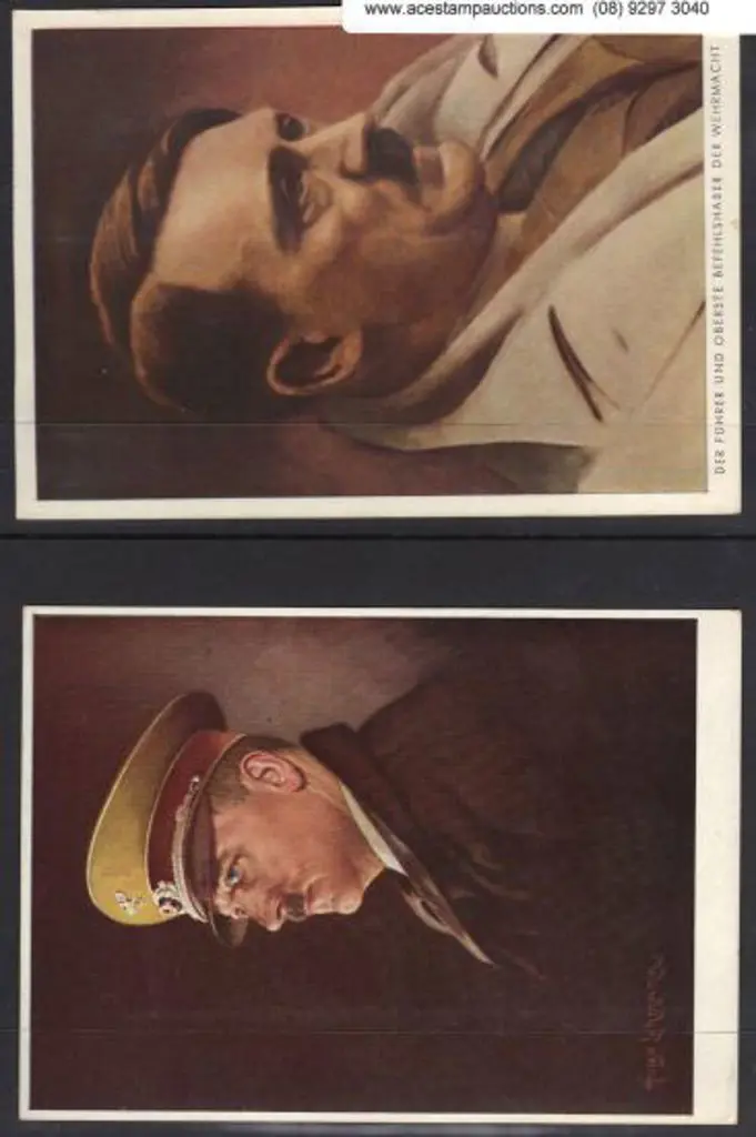 Germany - Third Reich 1930's Hitler unused ... Image 1++