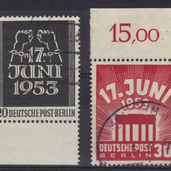 Germany - Berlin 1953 Uprising. An attractive ...