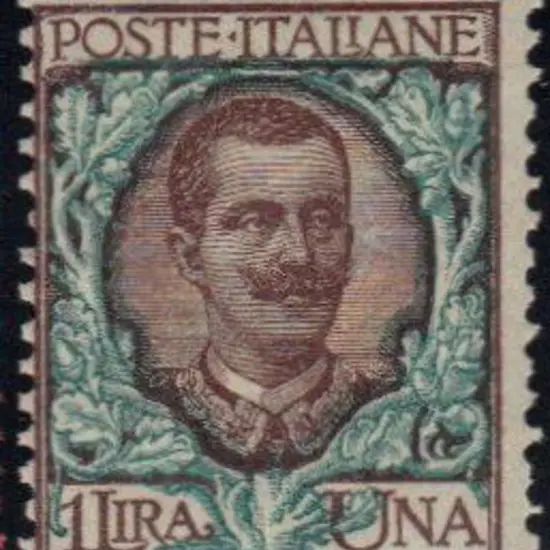 Italy 1901 Laureated Design set to 1L. Fresh MLH. ...