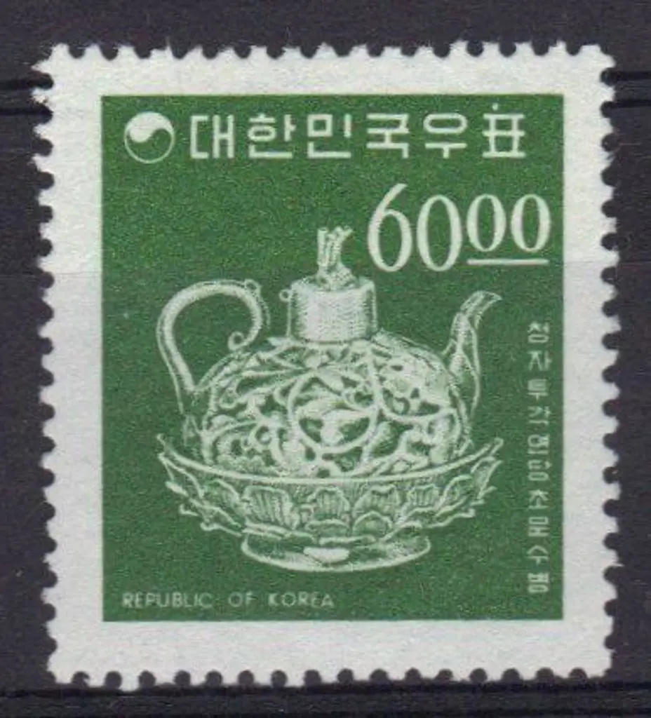 Korea (South) 1966 60w vessel. MUH SG 648 Cat. £30 Image 1++