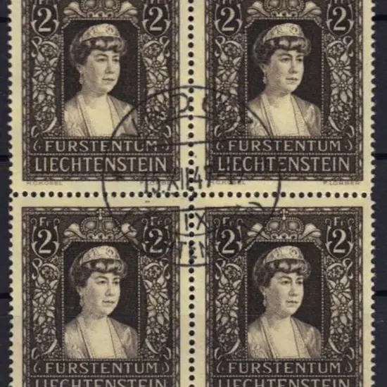 Liechtenstein 1947 2f Death of Princess Elsa. F/U ...