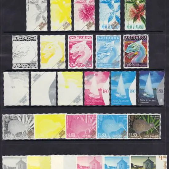 New Zealand 1994-2006 Colour Seperation sets from ...