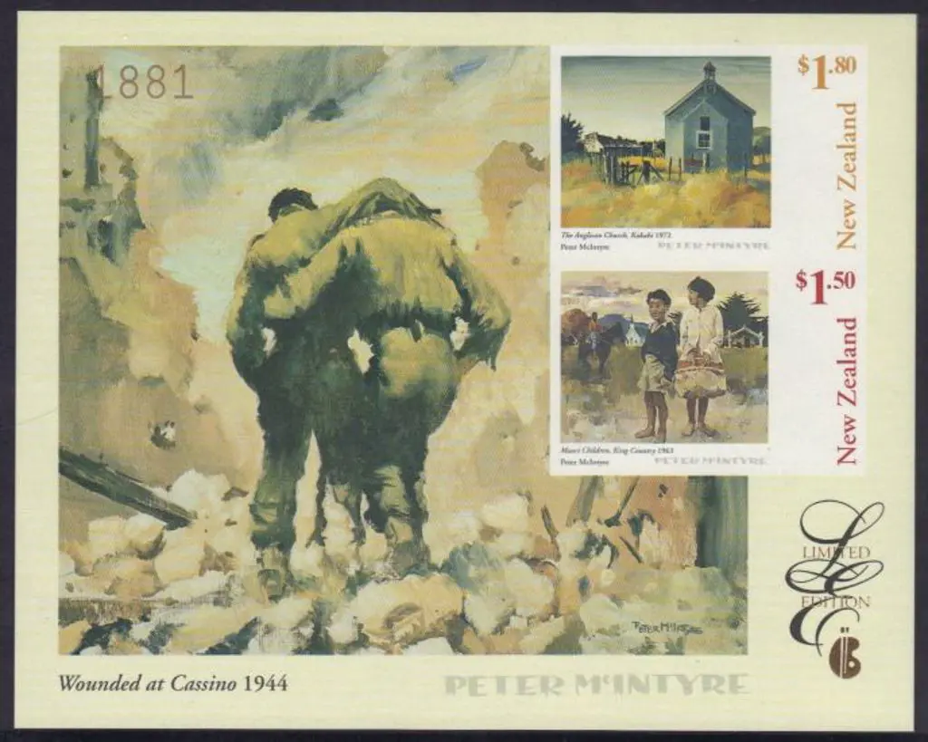 New Zealand 1998 NZ Art Imperforate Limited ... Image 1++