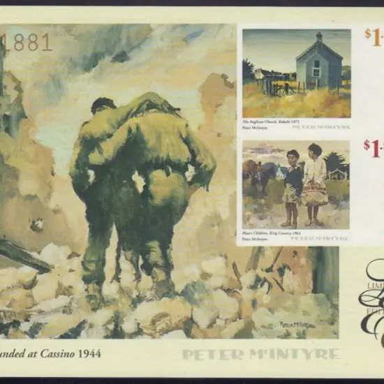 New Zealand 1998 NZ Art Imperforate Limited ...