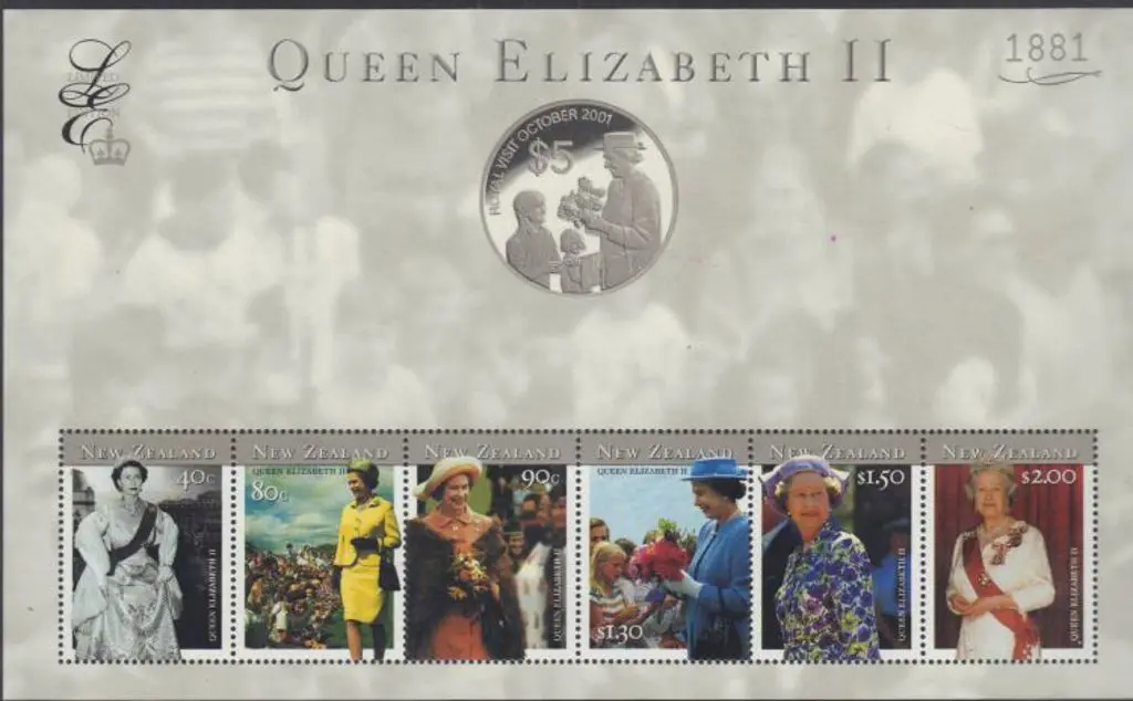 New Zealand 2001 QEII 75th B'day Limited Edition ... Image 1++