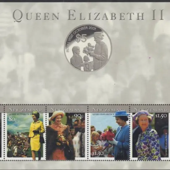 New Zealand 2001 QEII 75th B'day Limited Edition ...