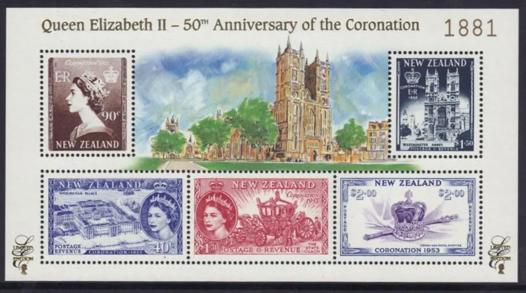 New Zealand 2003 Coronation Anniv. Limited Edition ... Image 1++