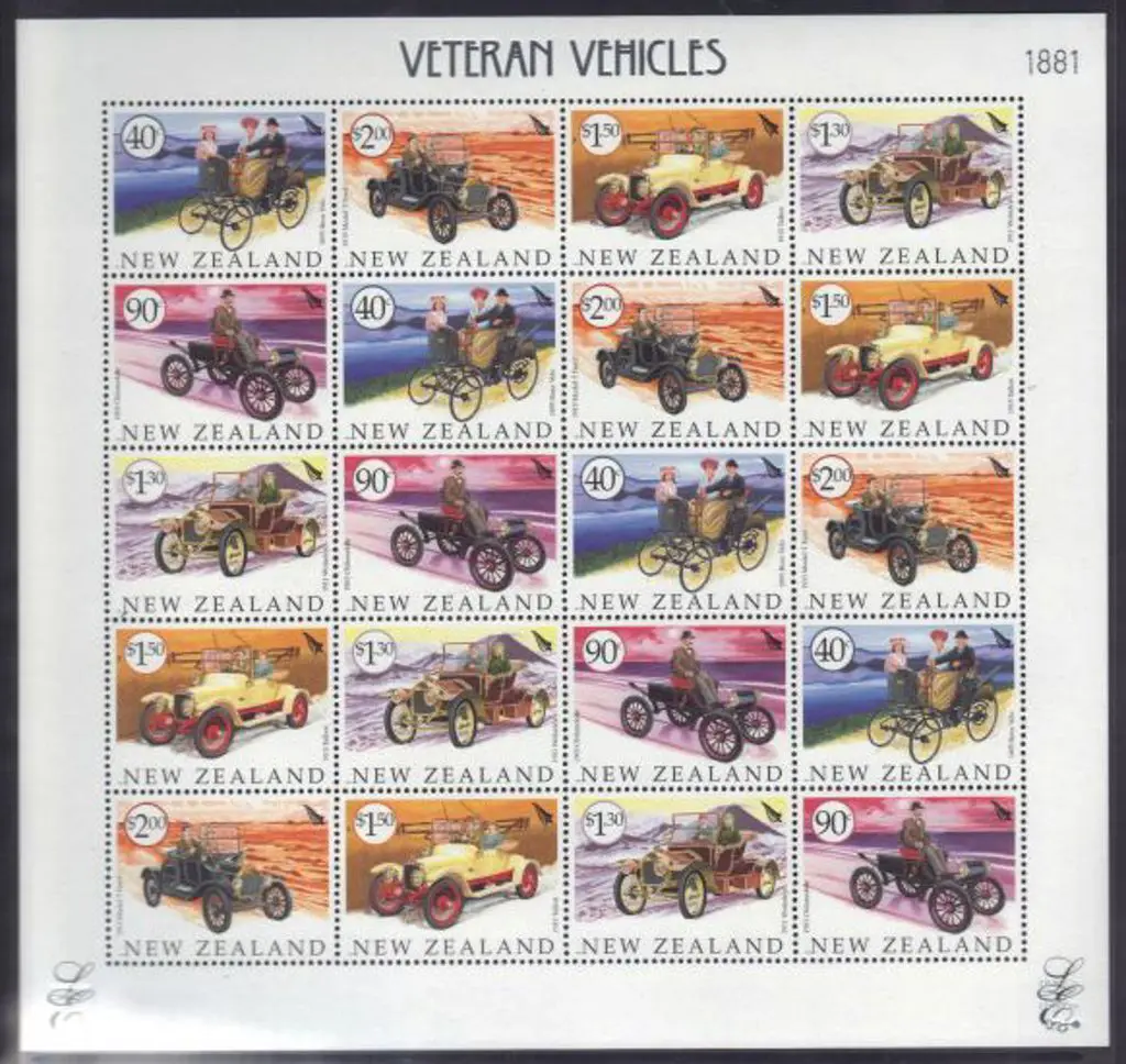 New Zealand 2003 Veteran Vehicles Limited Edition ... Image 1++