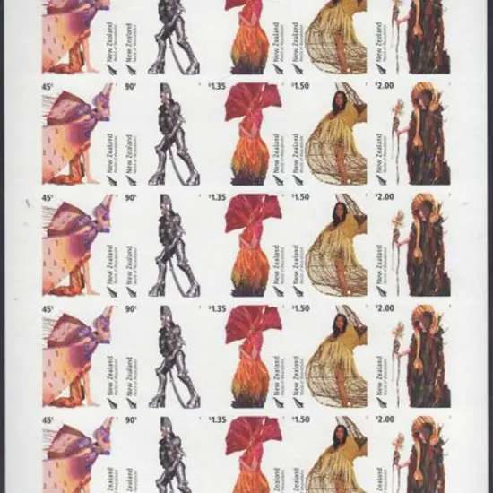 New Zealand 2004 Wearable Art Imperforate Limited ...