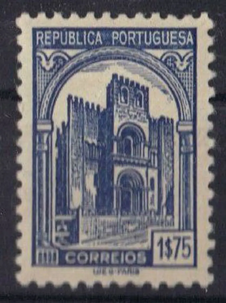 Portugal 1935/41 le 75 Combra Cathedral. Fine MLH ... Image 1++
