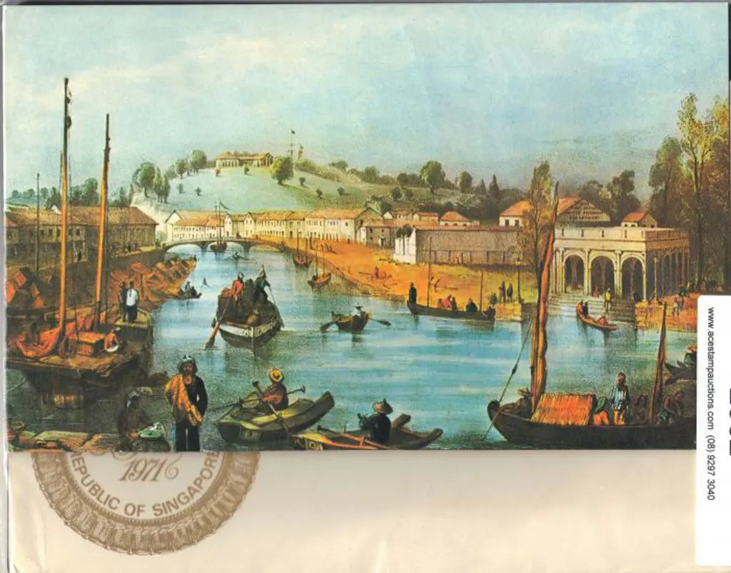 Singapore 1971 Art presentation pack containing ... Image 1++
