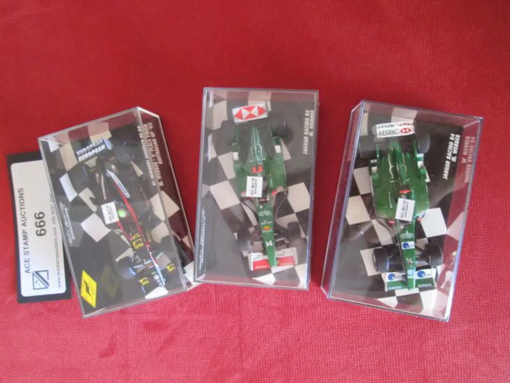 Mark Webber 1/43 Minichamps models for his 2002, ... Image 1++