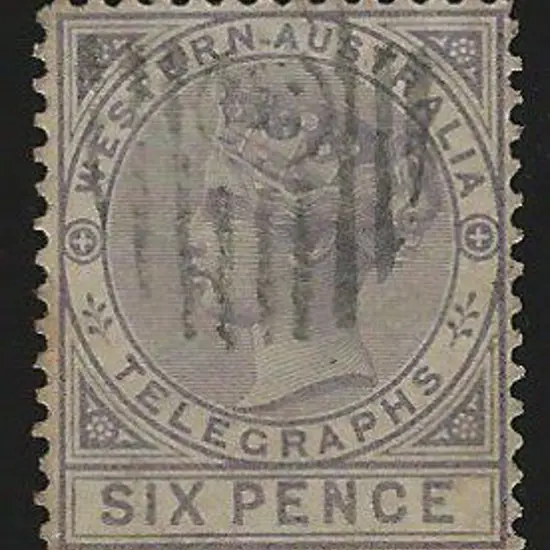 1886 1d bistre & 6d violet perf. 14 & 1d bistre, ...