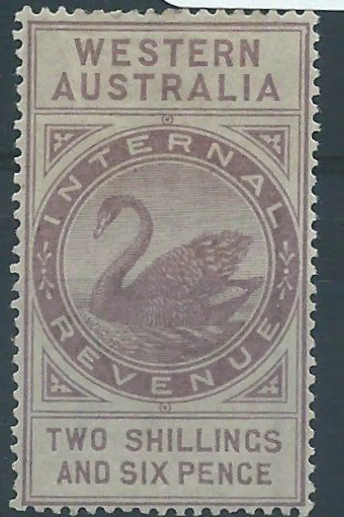 1892 2/6d lilac Internal Revenue. MLH. Dzelme R36 Image 1++