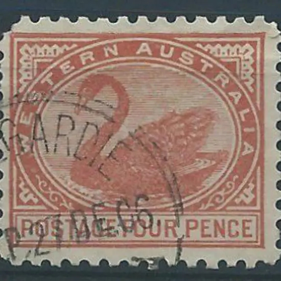1902 4d chestnut. V/Crown wmk, perf 11. F/U with ...