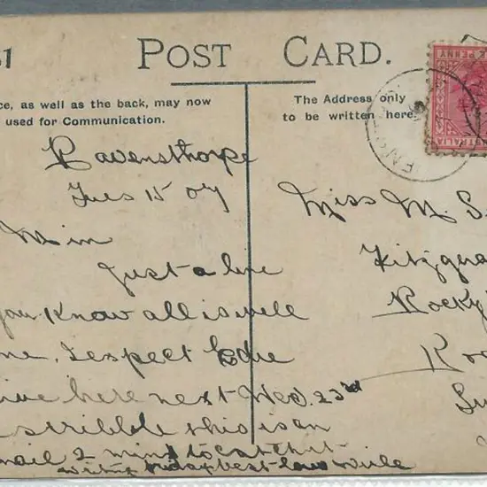 1907 "A Young Australian - Aint I A Little Beauty" ...