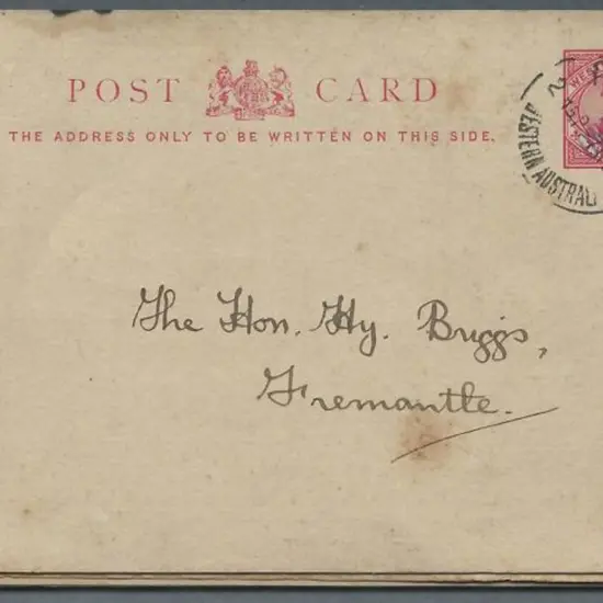 1912 PTPO Peet & Co postcards sent to landowners ...