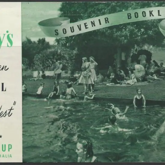 1953 Fonty's Pool Manjimup souvenir booklet. 4th ...