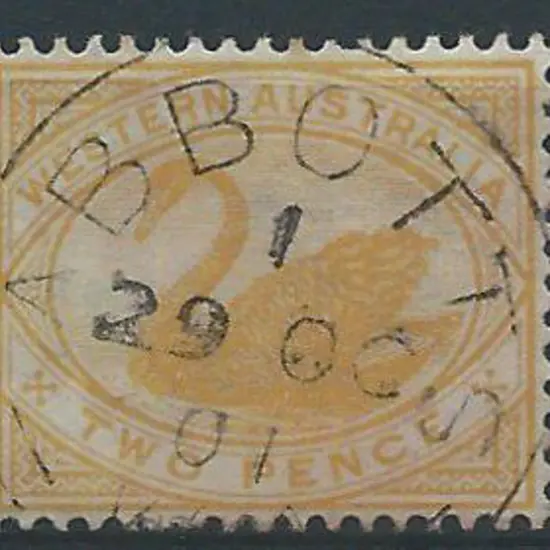 Abbots 3b 80% strike dated 29th Oct 1901 on 2d ...