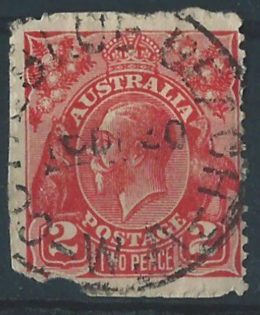 Cottesloe Beach C30 70% strike on 2d red KGV for ... Image 1++