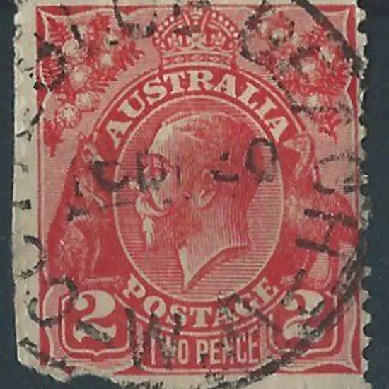 Cottesloe Beach C30 70% strike on 2d red KGV for ...