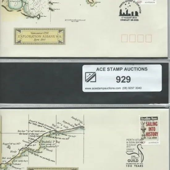 Crawley Perth Stamp & Coin Show dated 17th & 18th ...